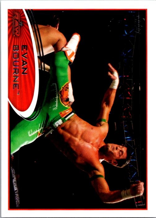 2012 Topps WWE #35 Evan Bourne