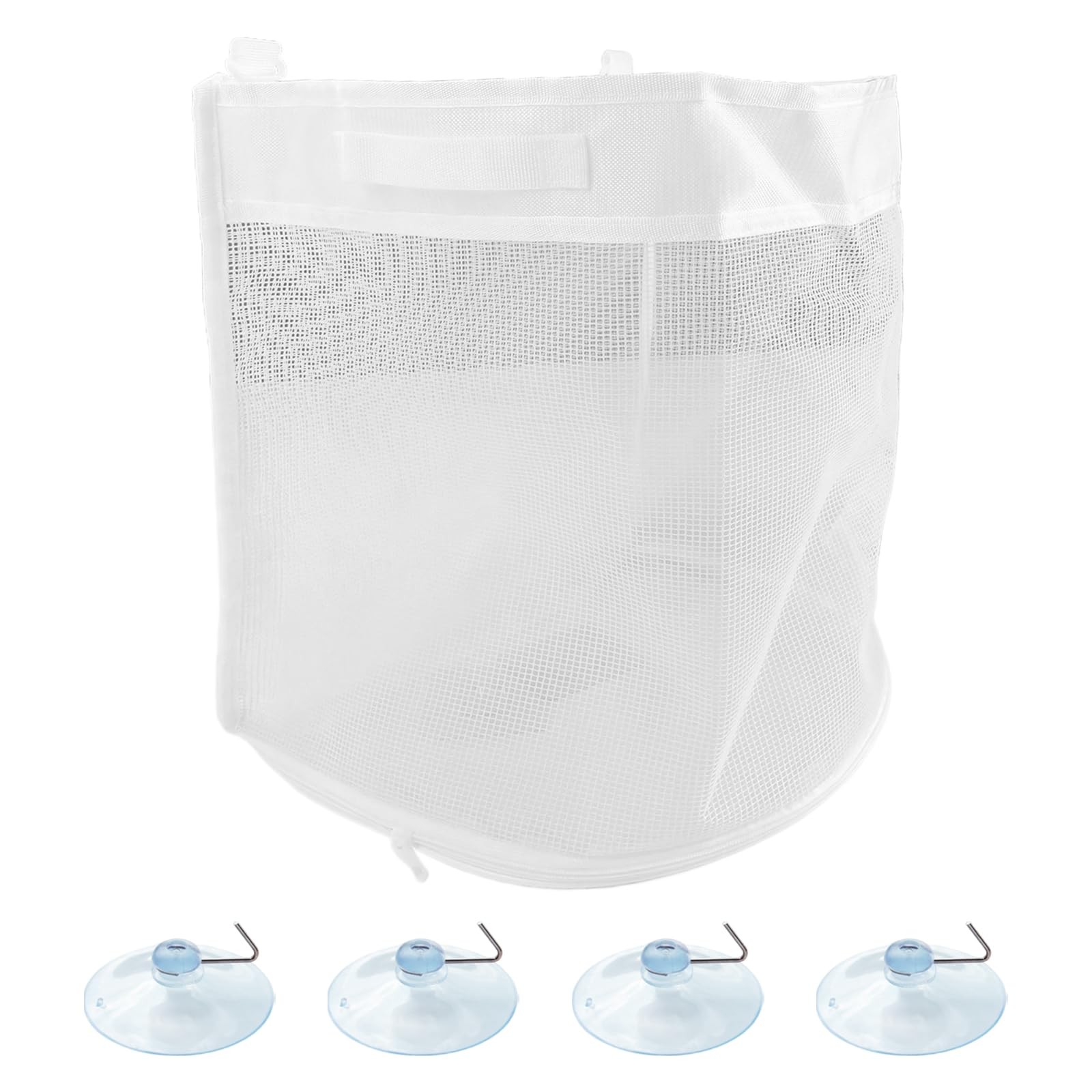 Bathroom Toy Storage Large Opening Bath Toy Net Quick Drying Bathtub Lagerung