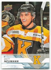 2018-19 Brett Neumann Upper Deck CHL Rookie - Kingston Frontenacs