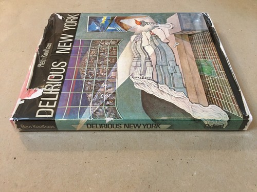 Rem Koolhaas "Delirious New York" 1st Edition (1978) Oxford Hardcover RARE! - Picture 2 of 8