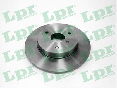 2 x LPR M2721P Bremsscheibe für KIA,SMART