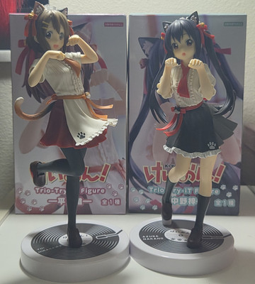 FuRyu K-ON! Trio-Try-it Figure Set Yui Hirasawa & Azusa Nakano