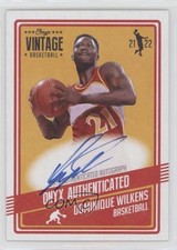 2021-22 Onyx Vintage Auto Dominique Wilkins Dominique Wilkens #VADW Auto HOF 1k5