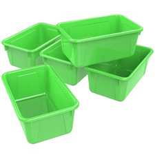 Small Cubby Bin, Green