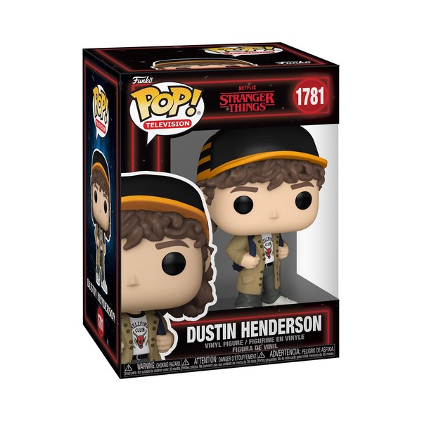 Funko Pop! Tv: Stranger Things Season 5 - Dustin Henderson - Vinyl-Sammelfigur --image