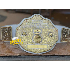 Big Gold World Heavyweight Championship Replica Belt 6MM Die Cast Plates Adult