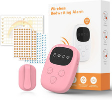 Wireless Bedwetting Alarm for Boys and Girls, Compact  Comfortable Wireless Sen