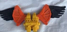 VINTAGE 1986 G1 TRANSFORMERS  PREDACON DIVEBOMB WINGS part only