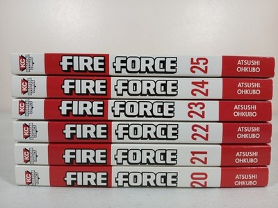 Fire Force Manga Vol 20-25 English Atsushi Ohkubo Kodansha Comics Authentic
