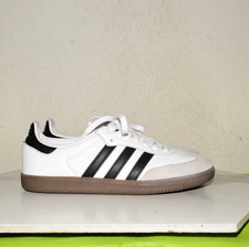 adidas Samba OG Cloud White Core Black Men US 8