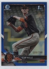 2018 Bowman Draft Chrome Blue Refractor 139/150 Sean Hjelle #BDC-139 0x0k
