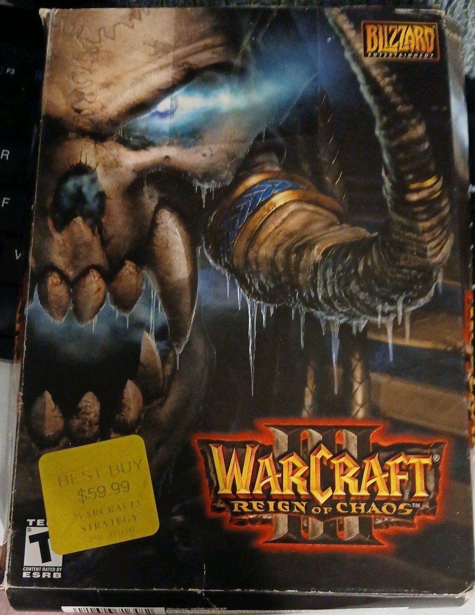 Jeu PC WARCRAFT III Reign of chaos - Jeux vidéo