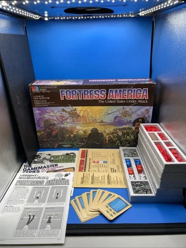 Milton Bradley Fortress America Board Game COMPLETE Vintage 1986 Gamemaster