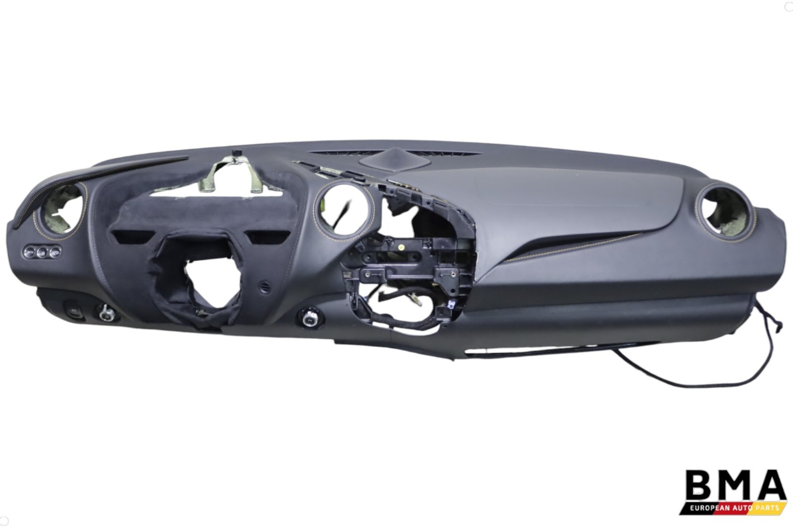 McLaren 720S Black Leather Alcantara Dashboard Assembly 2018 - 2023 OEM