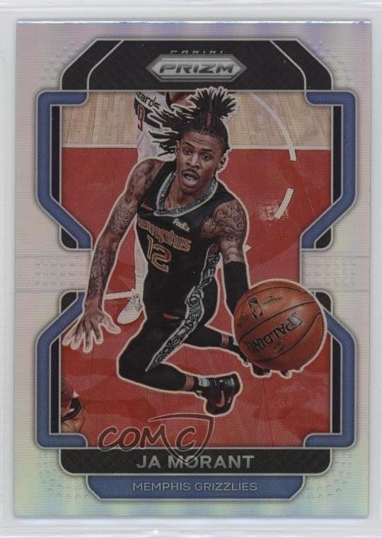 2021-22 Panini Prizm Silver Prizm Ja Morant #194 06xp