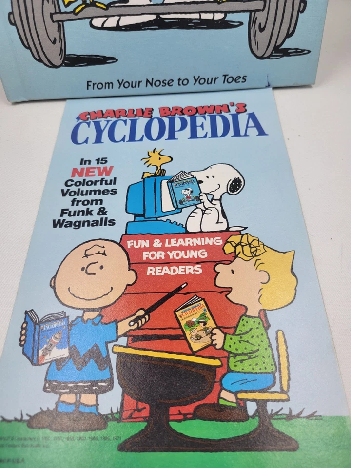 Peanuts Charlie Brown's 'CYCLOPEDIA BOOK #1 Your Amazing Body Nose to Toes - Image 2 of 4
