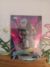 2024 Topps Chrome - Future Stars Brock Bowers #FS-12 (RC) Las Vegas Te 