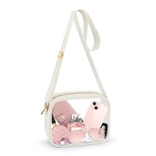 Clear Bag Stadium Approved, Clear Crossbody Bag Transparent Purse for Women S...