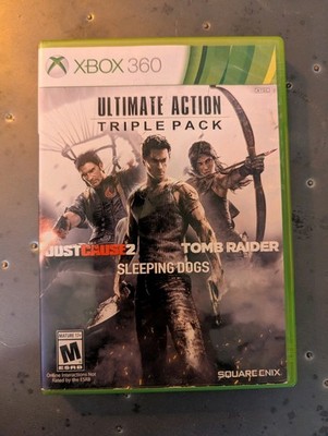 Ultimate Action Triple Pack for Xbox 360 - 3 Triple AAA Titles! Tested Working