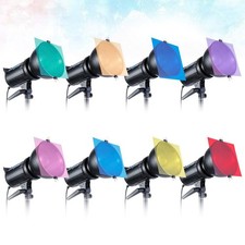 8 PCS Tinted Plastic Sheets Landscape Light Filters Color for Lights