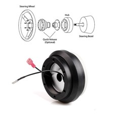 110h Quick Release Steering Wheel Short Hub Adapter For Honda Civic 1992-1995