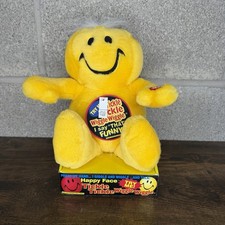 Vintage Happy Face  Smile Tickle Tickle Wiggle Wiggle Plush