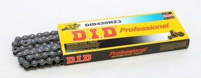 D.I.D. Super Non O-Ring Motorcycle Chain Natural 420NZ3-130 Link Street ATV MX