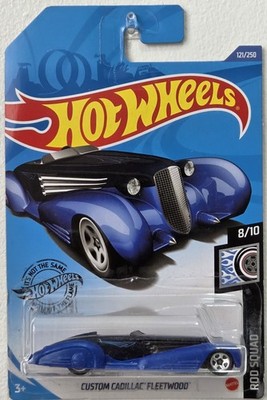 HOT WHEELS 2020 CUSTOM CADILLAC FLEETWOOD FREE BOXED SHIPPING 