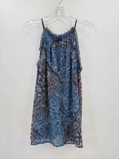 Pre-Owned Mango Blue Size Small Tank Top