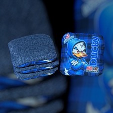 ACO Stamped - DUCKY - Cornhole Bags - SET OF 4 BAGS