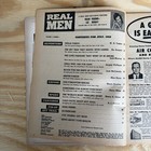 Real Men Magazine Vol 3 #1 July 1958 VF Doore Bird Attack Cover Pin Up Pulp VTG — photo 3