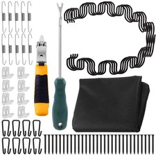 63Pcs Couch Spring Repair Kit, 27" No Sag Springs, S-Clips, Hooks, Dual Hook ...