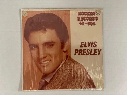 elvis presley 45 rockin records 45-002 sealed