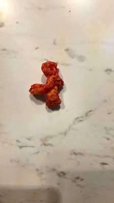 Cheetos Chili Puffed Snack Piece - Single Loose Cheese Puff/Curl Pantry Snack