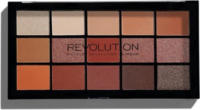 Revolution Reloaded Lidschatten Palette 15 Farbtöne langanhaltend hochpigmentiert