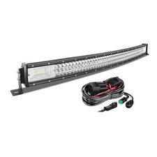 42 inch 540W Curved LED Light Bar 7D Lens 42 inch 3 row DT wiring harness