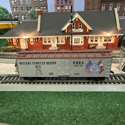 Train Miniature NMRA 40' Wood Reefer NIAGARA FRONTIER REGION 1972