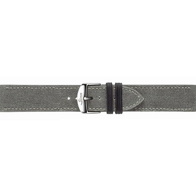 Sinn 22 mm Canvas leather Grey Strap Without Buckle L New