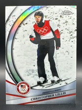 2026 Topps Chrome U.S. Winter Olympic Christopher Lillis Refractor #174
