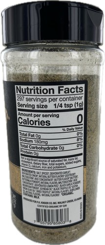 Kinder's Prime Steak with Black Garlic & Truffle Seasoning (10.5 Ounce) - Picture 2 of 5