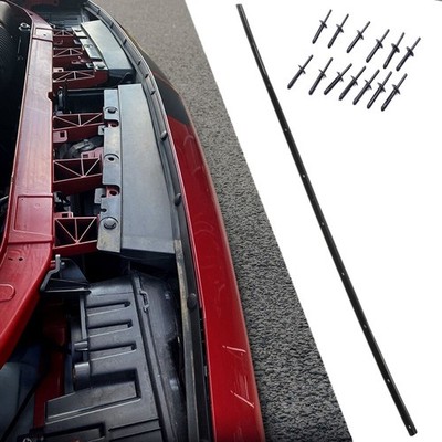 Fit 2008-22 Dodge Challenger Front Hood Bumper Weatherstrip Seal w/ 12*Rivet EAE