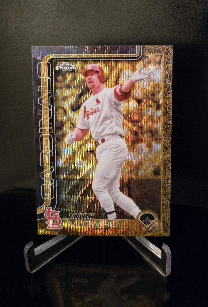 2025 Topps Gilded Collection - Mark McGwire #96 Gold Wave