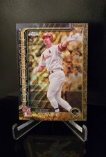 #d/75 🔥 MARK MCGWIRE SP 2025 Topps Gilded Collection Chrome Gold Wave Refractor