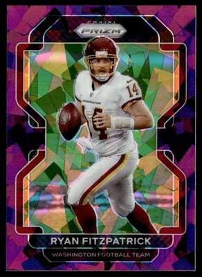 2021 Panini Prizm Purple Ice Ryan Fitzpatrick 087/225 #211