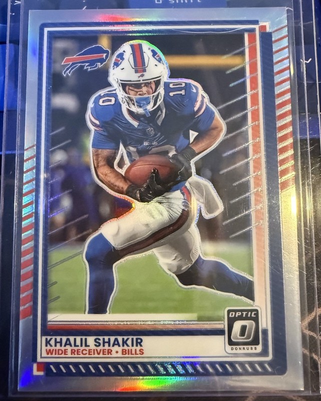 2025 Panini Donruss Optic - Khalil Shakir #44 Holo Prizm