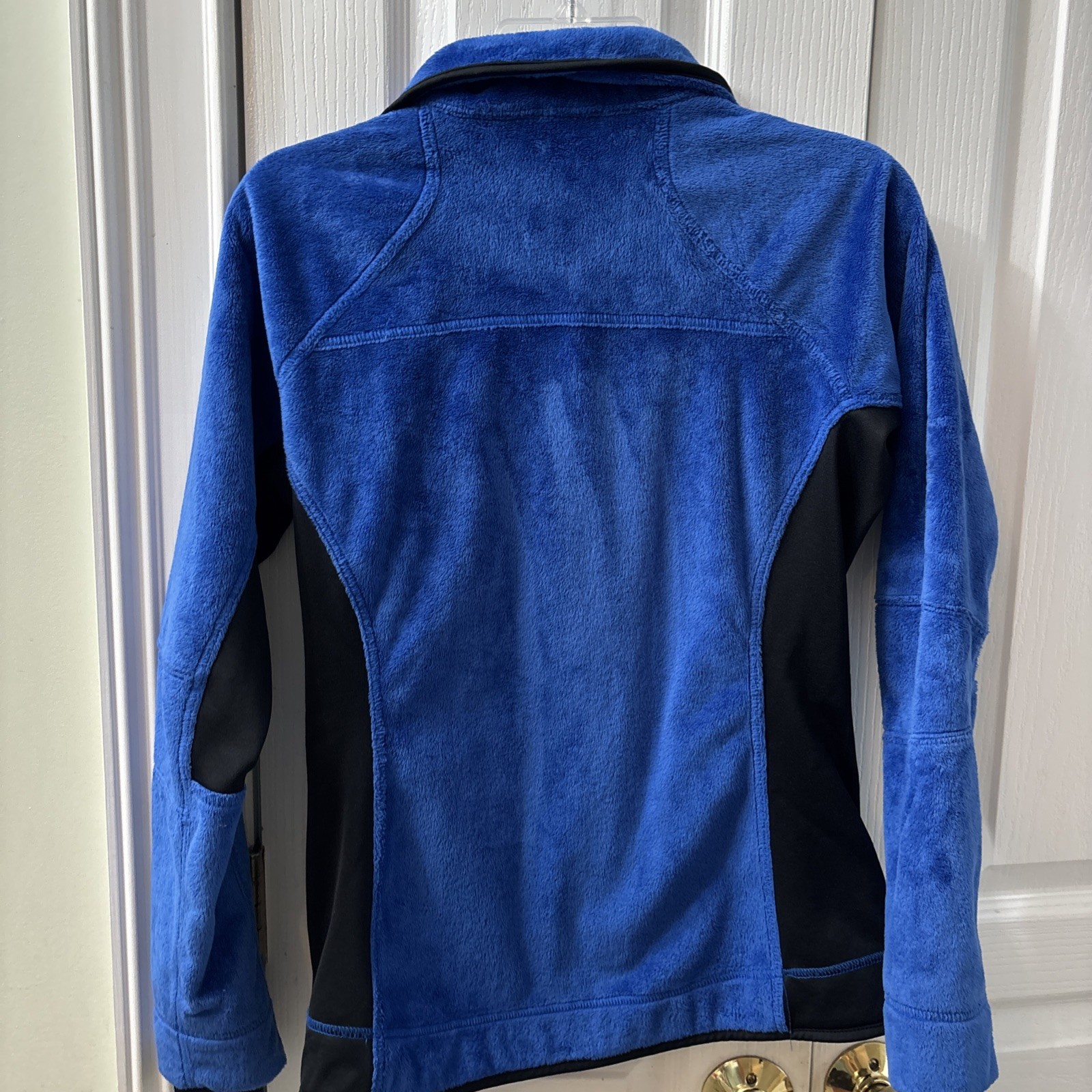 Columbia Blue Full Zip Fleece UK University of Kentucky Jacket Womens Small EUC image 5