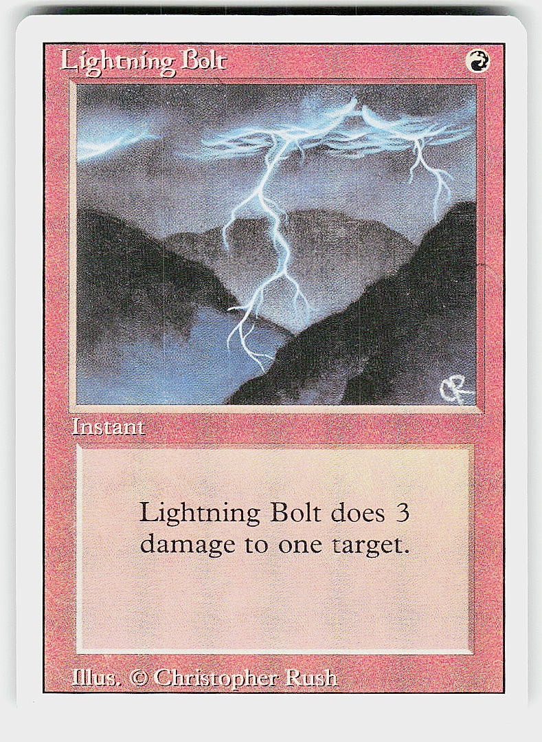 Lightning Bolt C Revised Edition HP