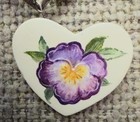 Lot of 3 Heart , Floral Brooch Pins Gold Tone Silver Tone Enamel Multicolor — photo 3