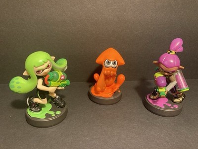 Splatoon Amiibo *US Version* lot - Nintendo switch figures ALT COLORS