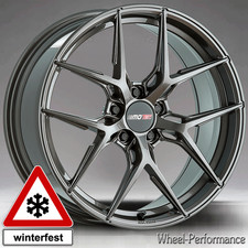 19 Zoll MC12 8,3kg Rennsport Felgen 8x19 5x114,3 ET45 in stahlgrau für Honda